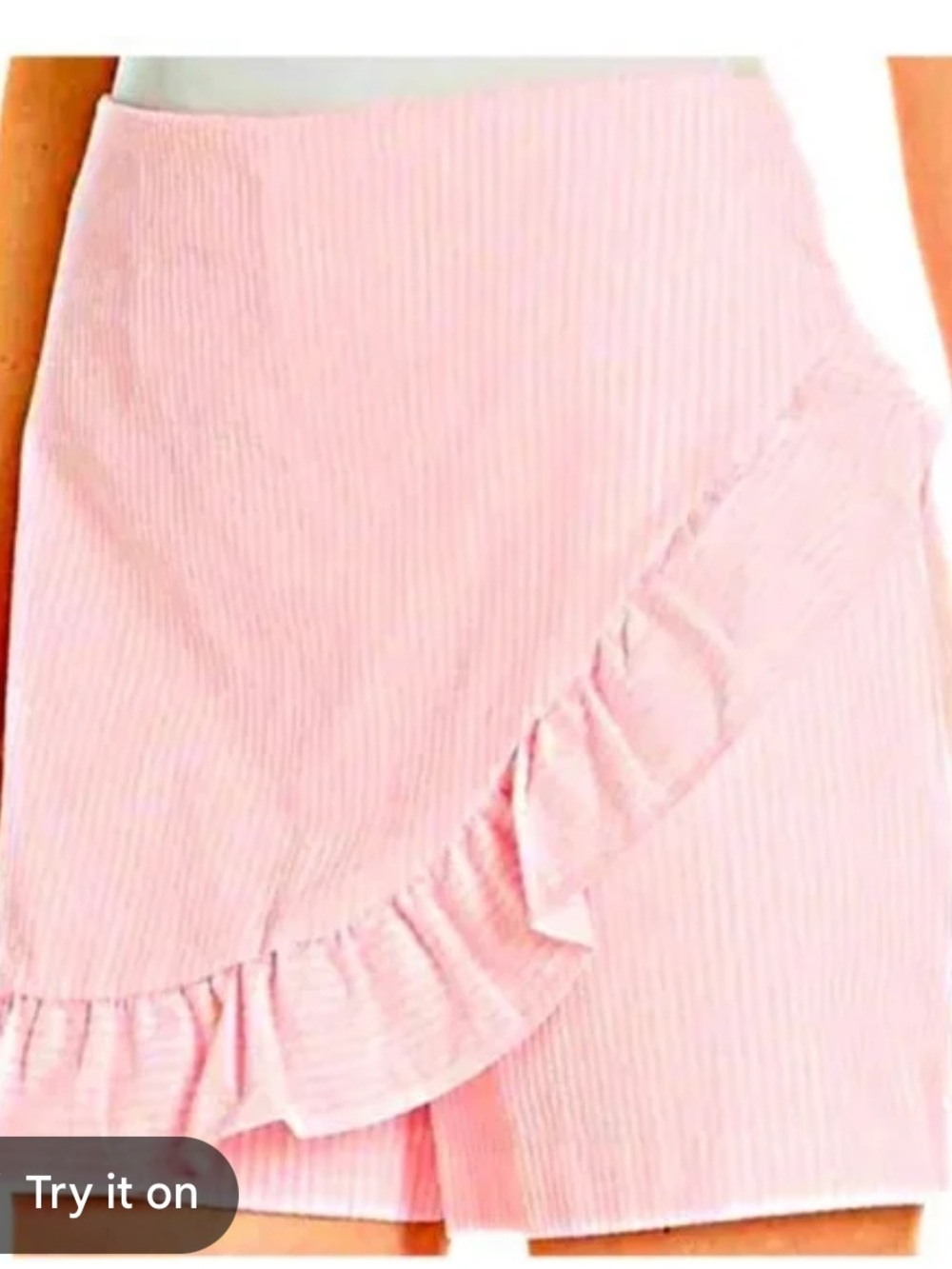 Lilly Pulitzer Light Pink Ruffle Skort